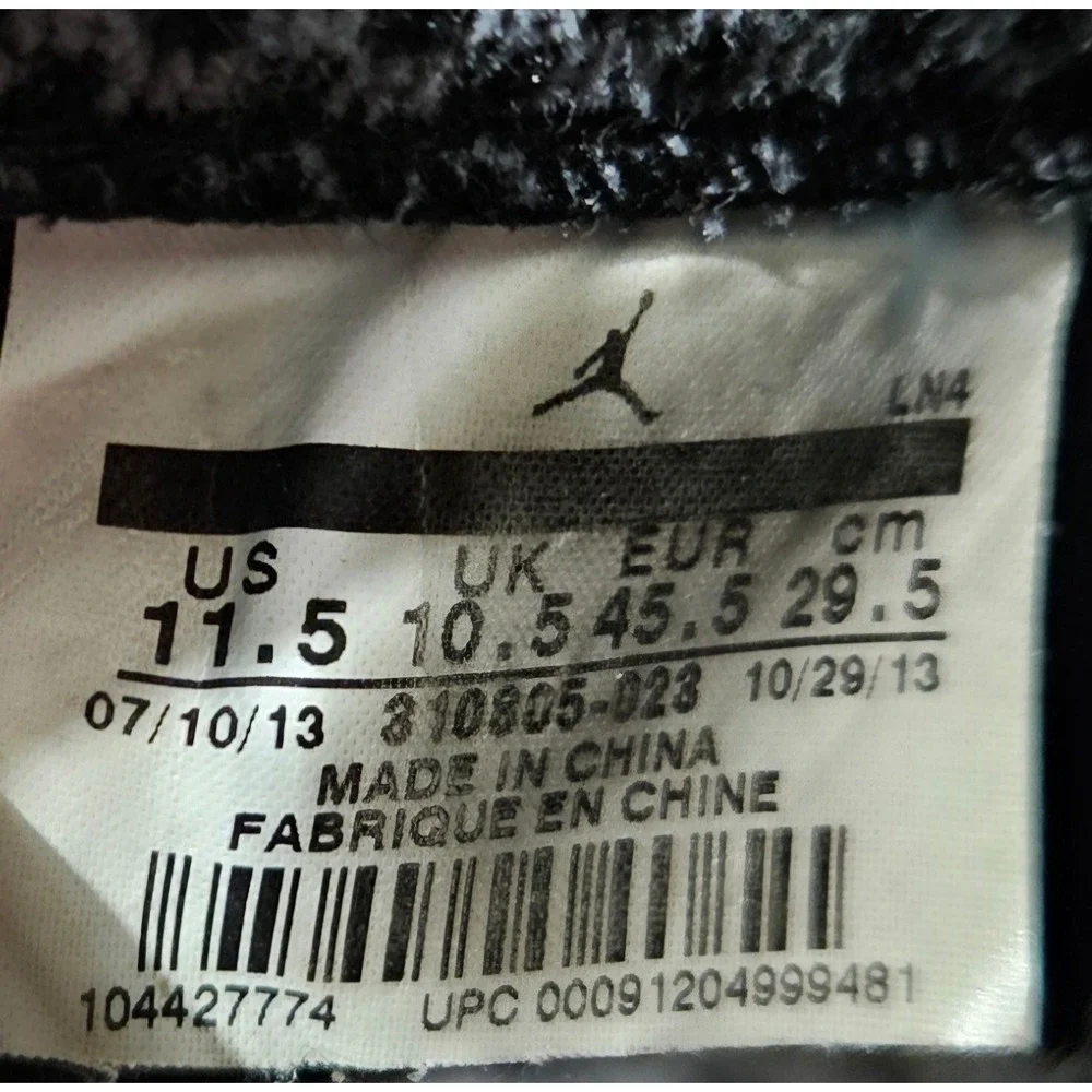 Nike Air Jordan 10 Retro Cool Grey Mens Basketball Shoes Sneakers 310805-023